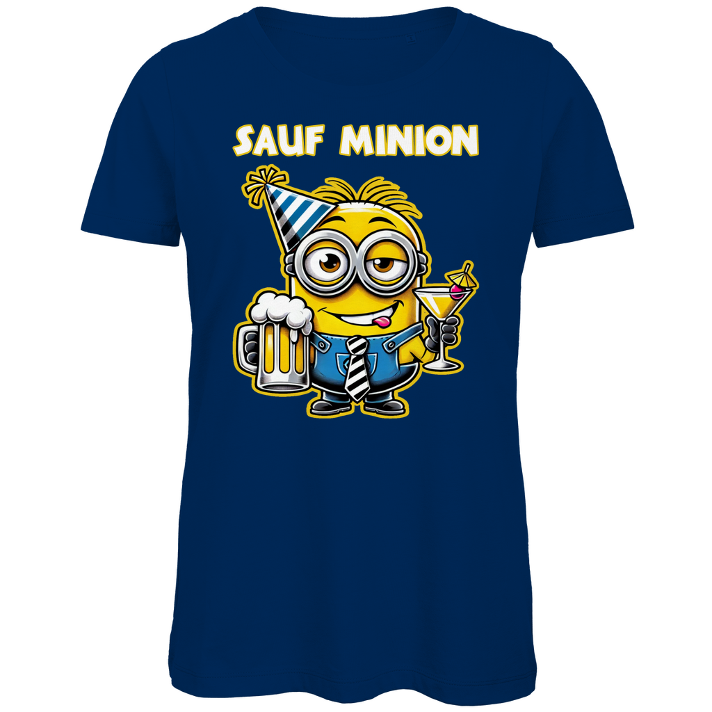 Sauf Minion - Damen Premium Bio T-Shirt