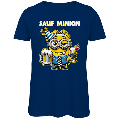Sauf Minion - Damen Premium Bio T-Shirt
