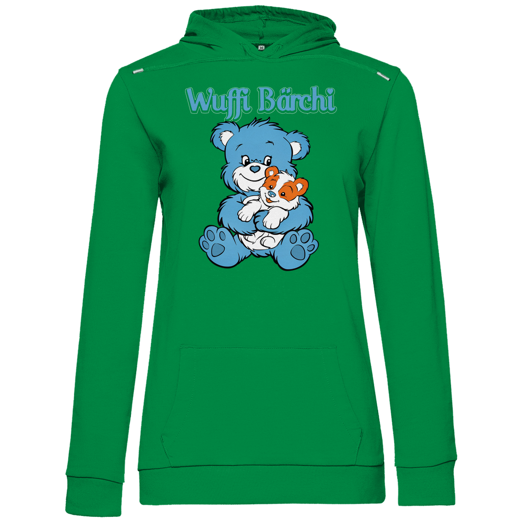 Wuffi Bärchi - Glücksbärchi - Damen Hoodie Kelly Green XXL