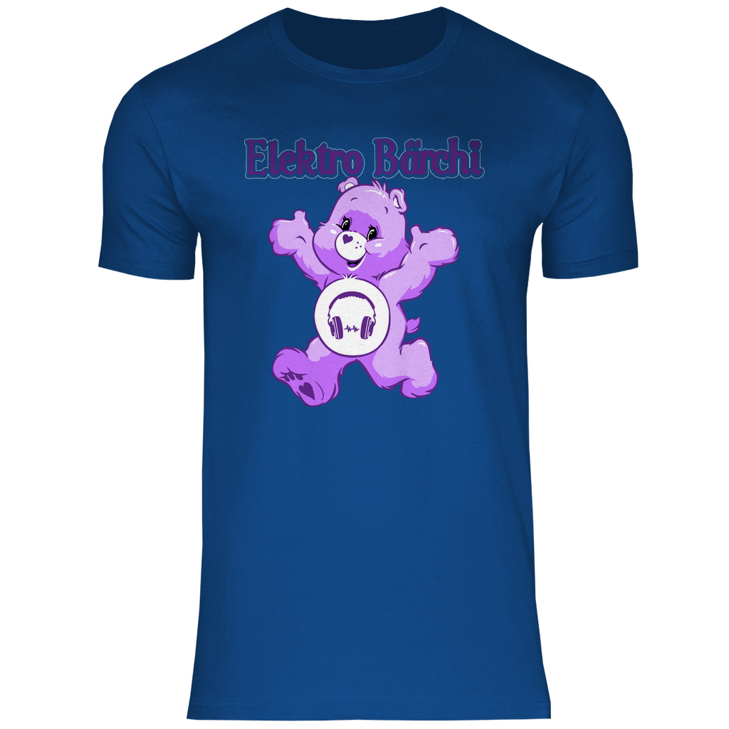 Elektro Bärchi - Glücksbärchi - Herren Shirt Royal Blue