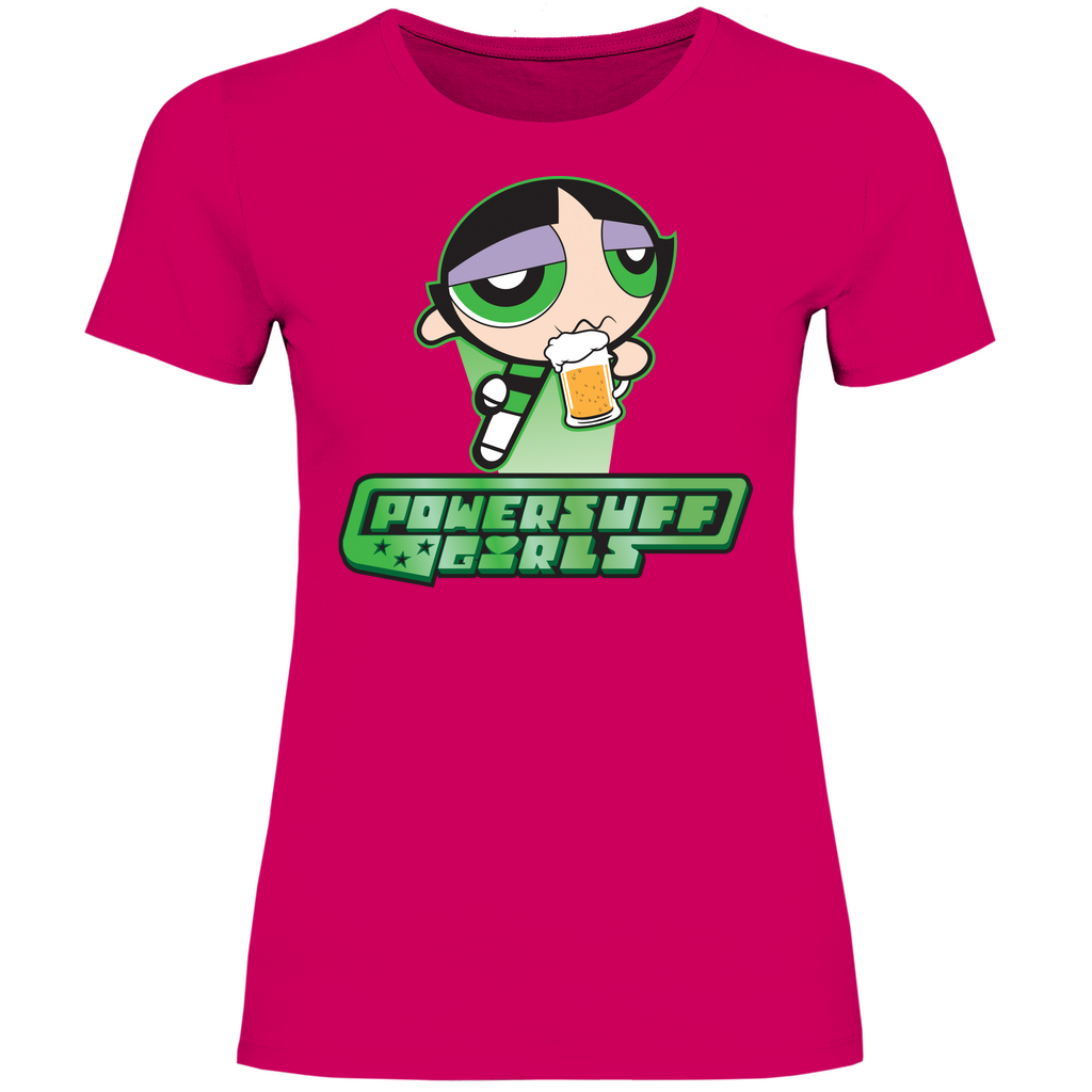 Buttercup Powersuff Powerpuff Girls - Damenshirt