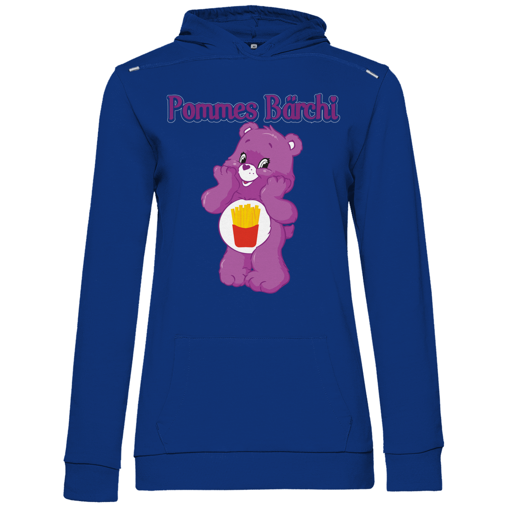 Pommes Bärchi - Glücksbärchi - Damen Hoodie Royal