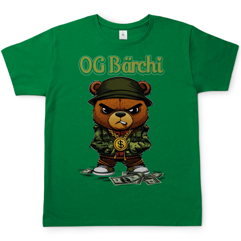 OG Bärchi - Glücksbärchi - Herren T-Shirt Kelly Green