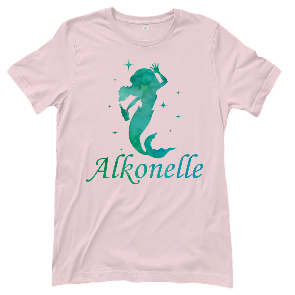 Alkonelle - Prinzessin Aquarell - Damenshirt Orchid Pink