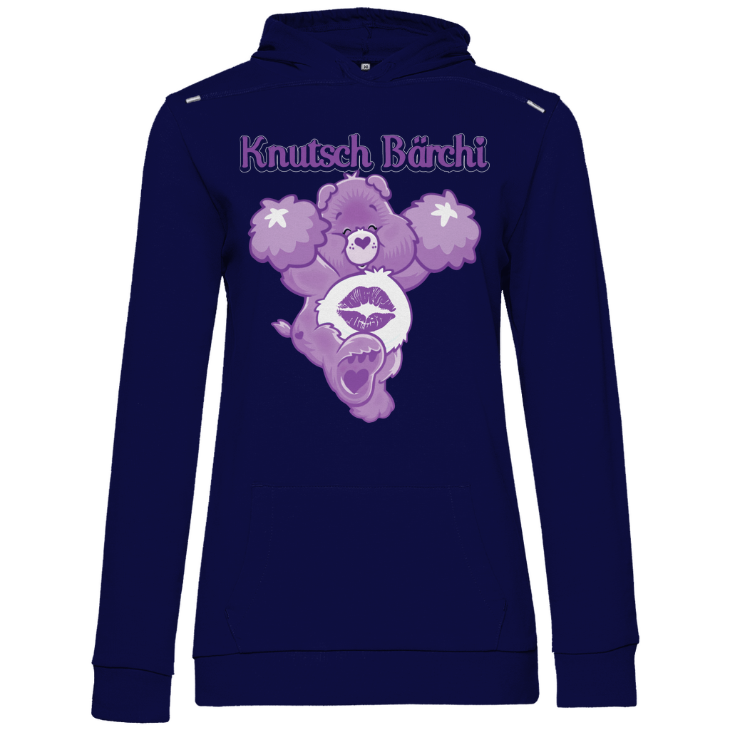 Knutsch Bärchi - Glücksbärchi - Damen Hoodie Navy Blue