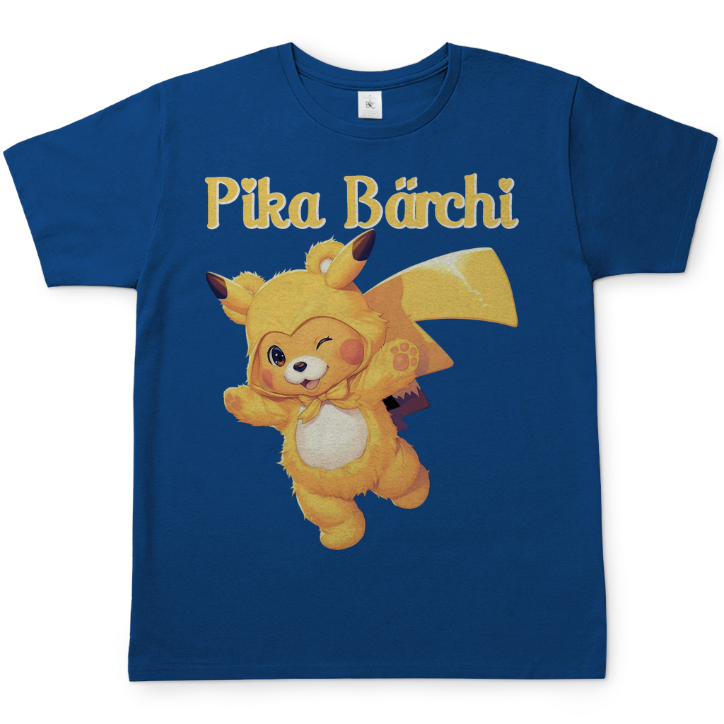 Pika Bärchi - Glücksbärchi - Herren Shirt Royal Blue