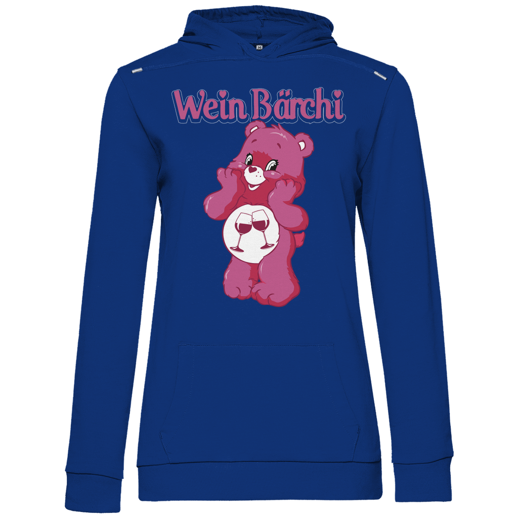 Wein Bärchi - Glücksbärchi - Damen Hoodie Royal