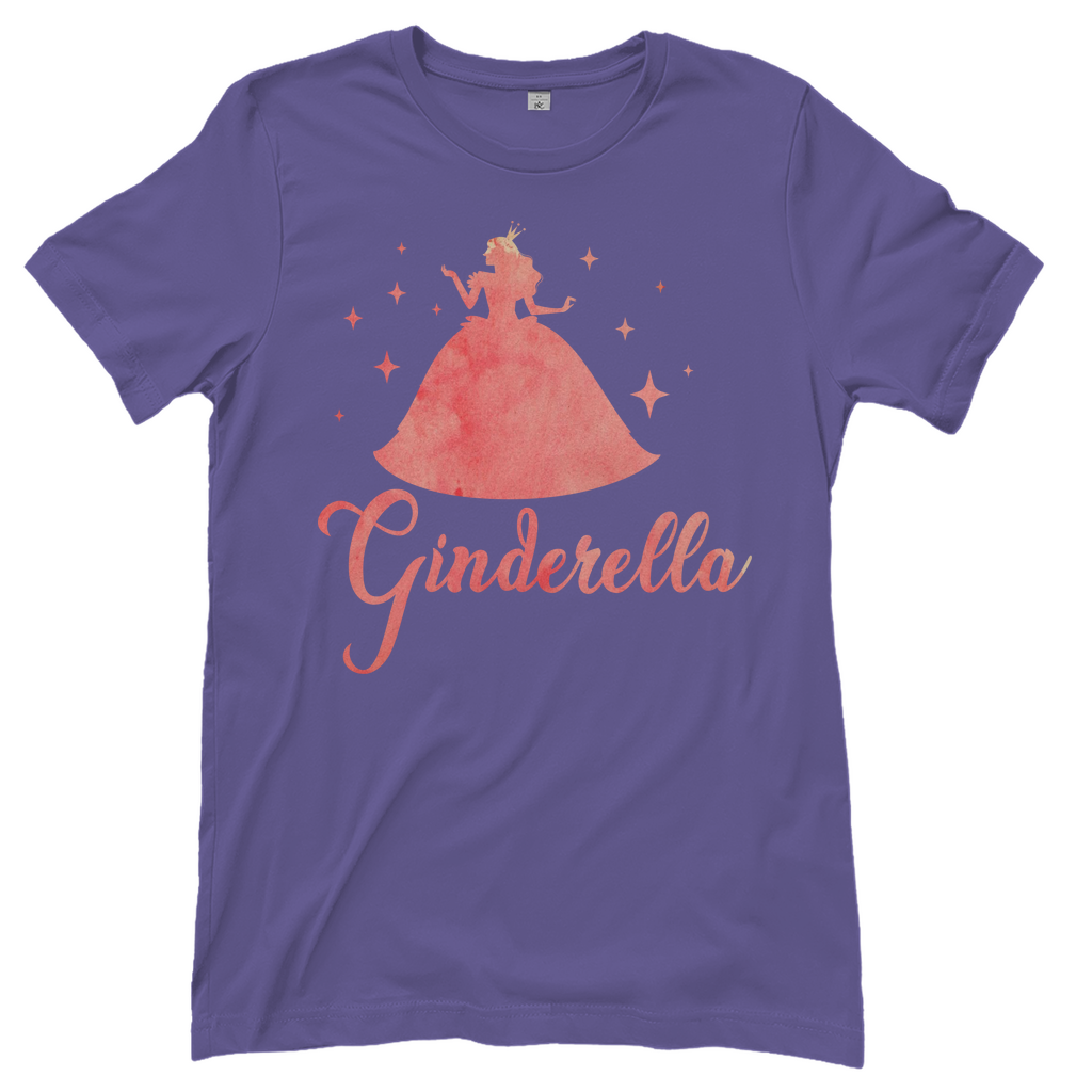 Ginderella - Prinzessin Aquarell - Damenshirt Millennial Lilac