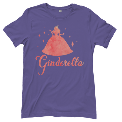 Ginderella - Prinzessin Aquarell - Damenshirt