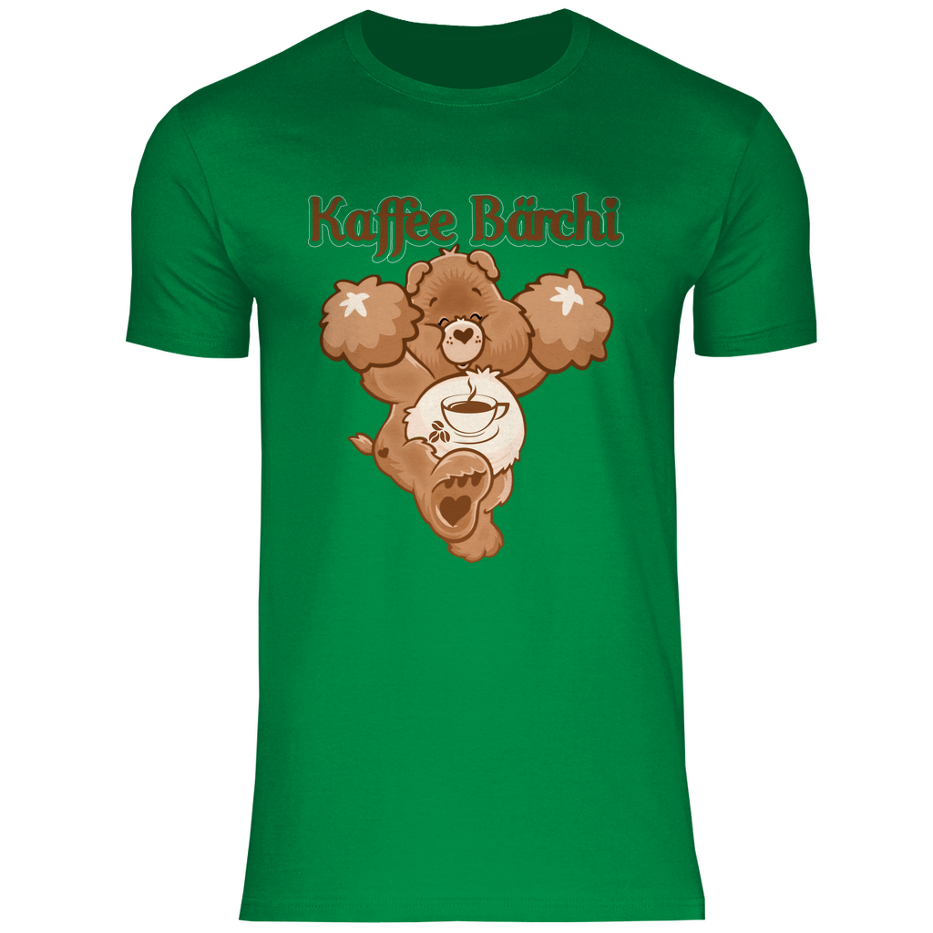 Kaffee Bärchi - Glücksbärchi - Herren Shirt