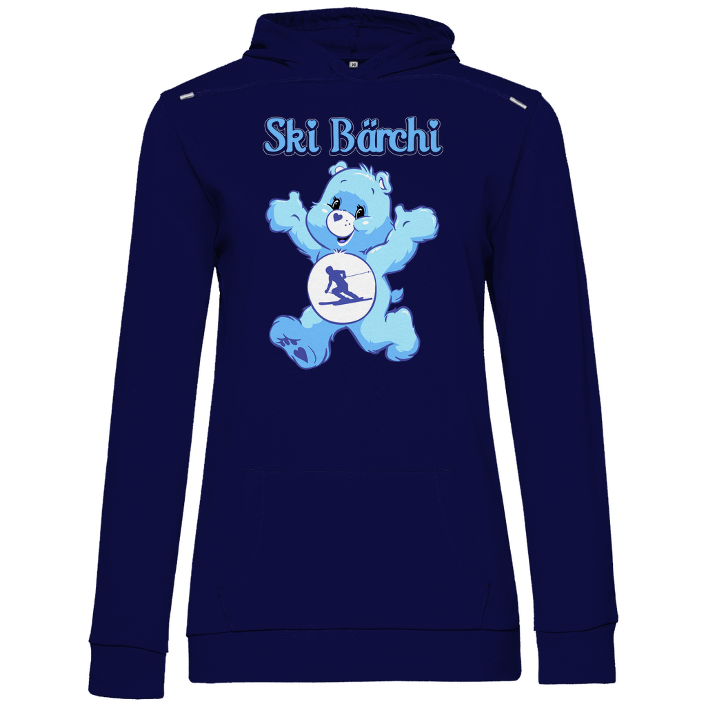 Ski Bärchi - Glücksbärchi - Damen Hoodie Navy Blue