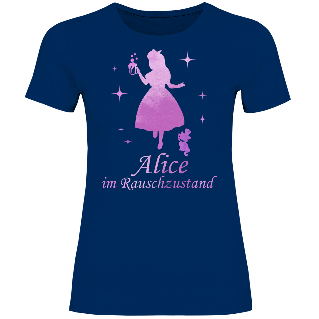 Alice im Rauschzustand - Prinzessin Aquarell - Damenshirt