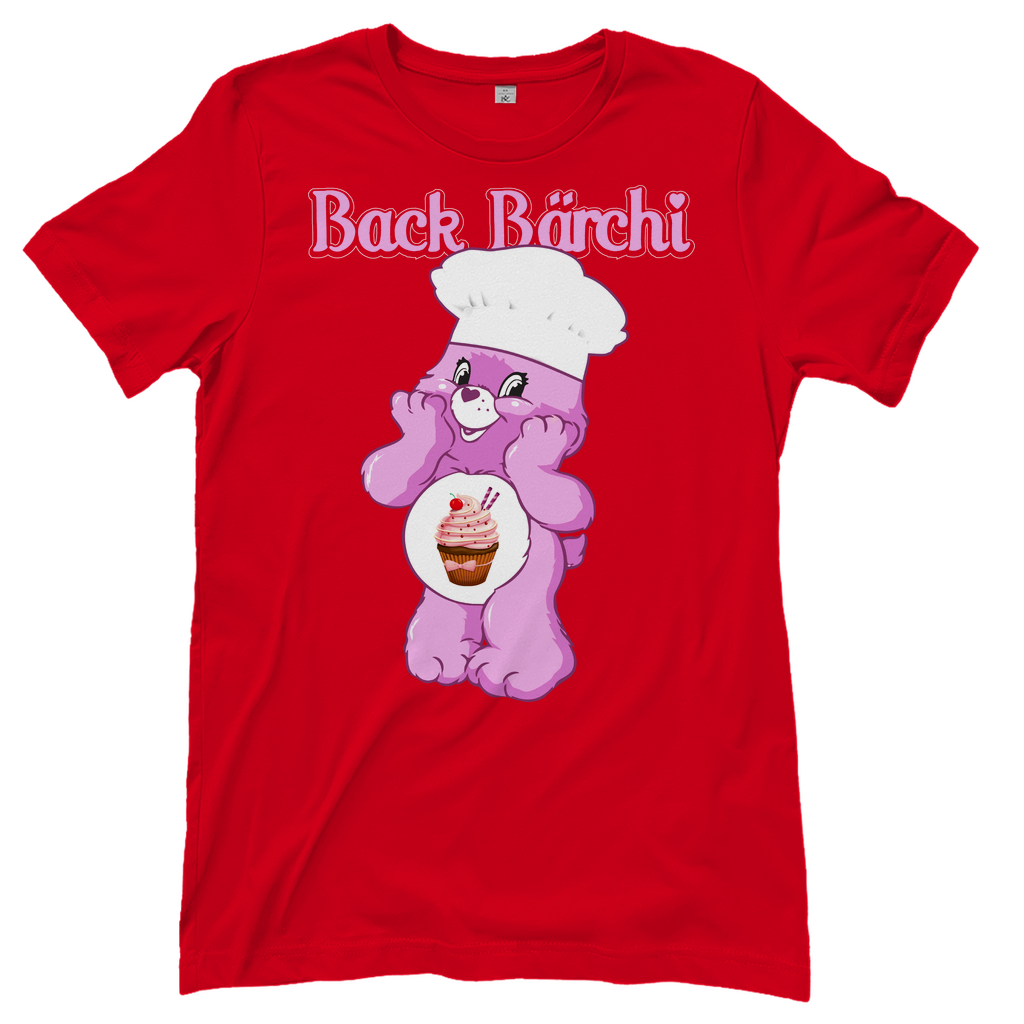 Back Bärchi - Glücksbärchi - Damenshirt Red