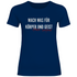 Mach was für Körper und Geist geh saufen - Damenshirt Navy