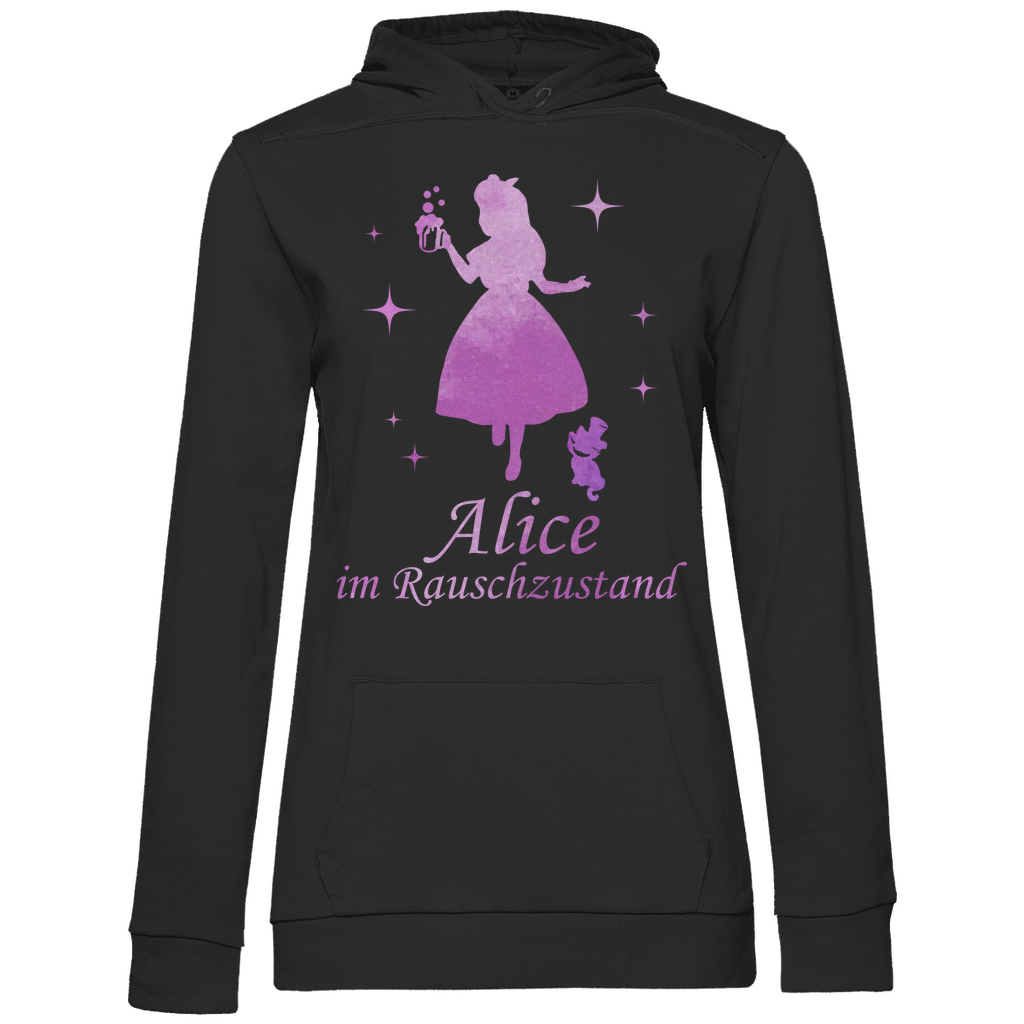 Alice im Rauschzustand - Prinzessin Aquarell - Damen Hoodie Black