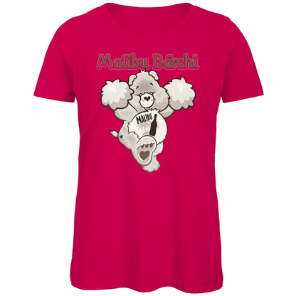 Malibu Bärchi - Glücksbärchi - Damen Premium Bio T-Shirt Fuchsia
