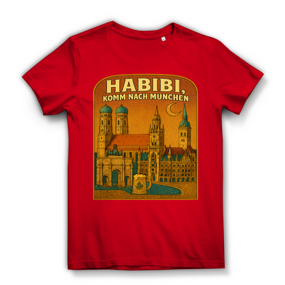 Habibi komm nach München - Damen Premium Bio T-Shirt