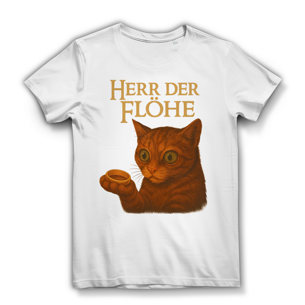 Herr der Flöhe - Damen Premium Bio T-Shirt White