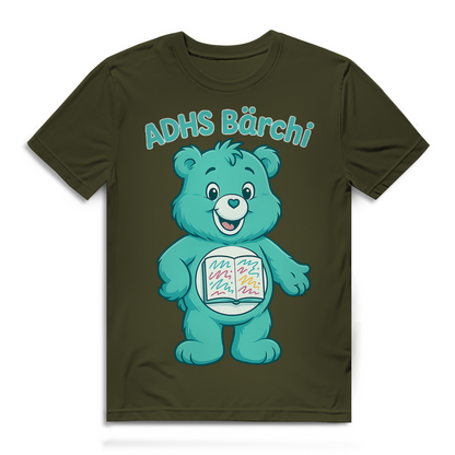 ADHS Bärchi - Glücksbärchi - Herren Premium Bio T-Shirt