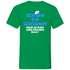 Ich bin ein Schlumpf nicht so klein aber genauso blau - Herren V-Neck Shirt Kelly Green