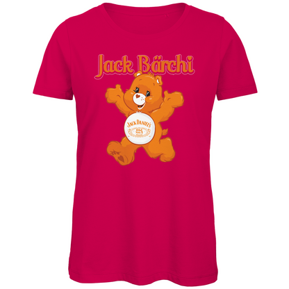 Jack Bärchi - Glücksbärchi - Damen Premium Bio T-Shirt Fuchsia