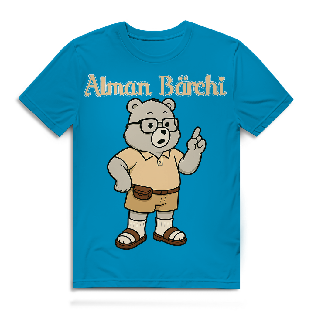 Alman Bärchi - Glücksbärchi - Herren Premium Bio T-Shirt Atoll