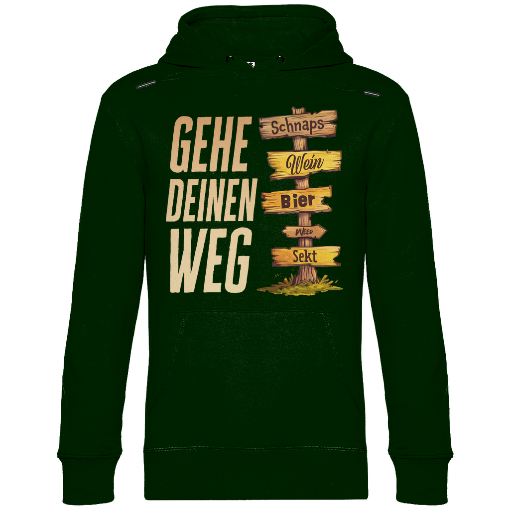 Gehe deinen Weg - Unisex Hoodie