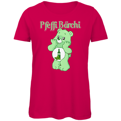 Pfeffi Bärchi - Glücksbärchi - Damen Premium Bio T-Shirt Fuchsia