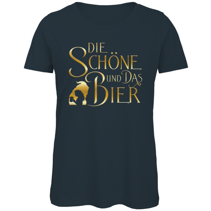 Die Schöne und das Biest Bier - Damen Premium Bio T-Shirt
