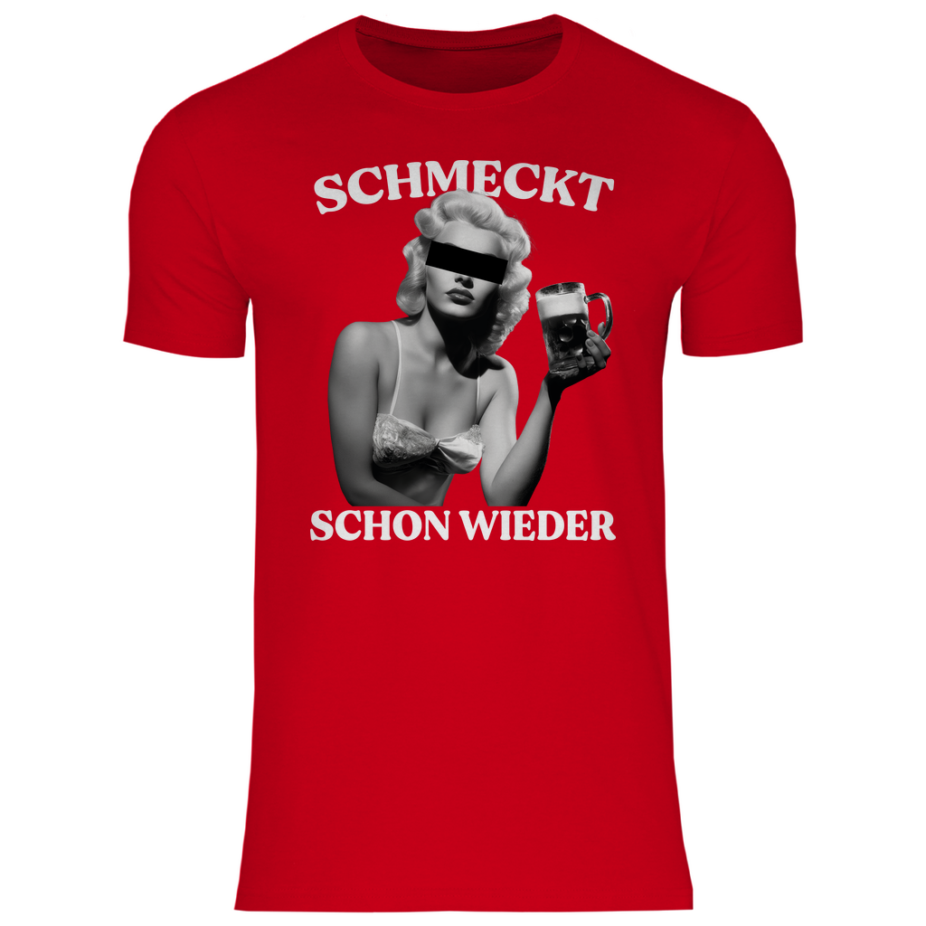 Schmeckt schon wieder - Herren Shirt