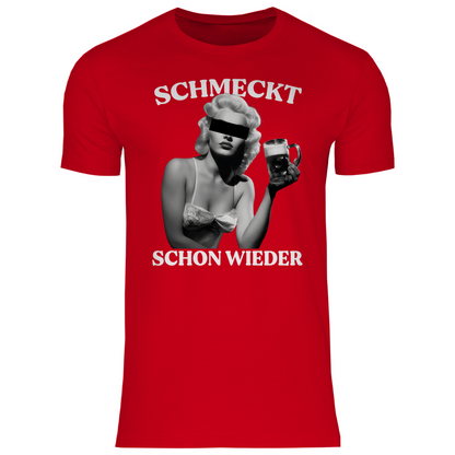 Schmeckt schon wieder - Herren Shirt Red