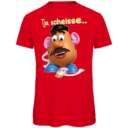 Tja, scheisse - Charlie Naseweis Toy Story - Herren Premium Bio T-Shirt Red