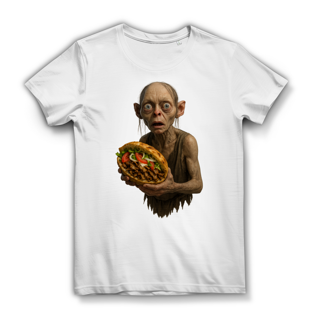 Döner mein Schatz Gollum LOTR - Damen Premium Bio T-Shirt White