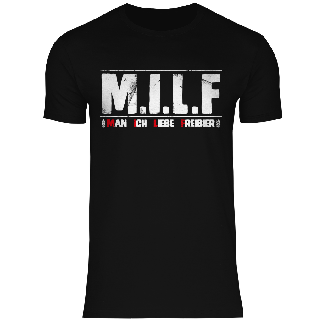 MILF man ich liebe Freibier - Herren Shirt