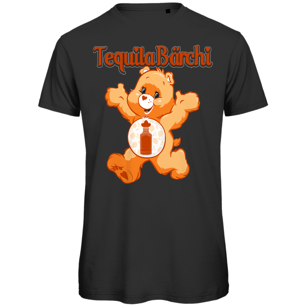 Tequila Bärchi Glücksbärchi - Herren Premium Bio T-Shirt Black