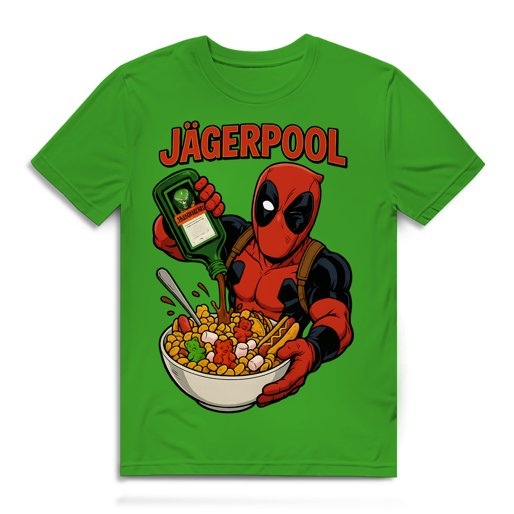 Jägermeister Deadpool Jägerpool - Herren Premium Bio T-Shirt