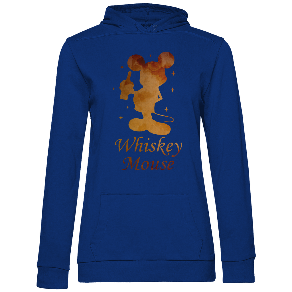 Whiskey Mouse - Prinzessin Aquarell - Damen Hoodie Royal