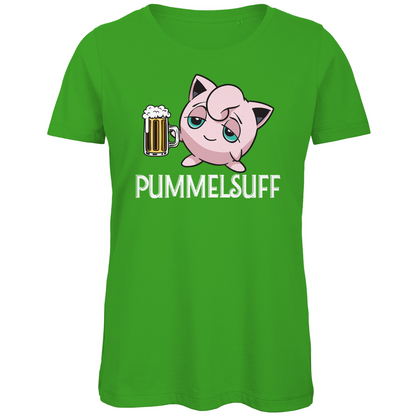 Pummelsuff Pummeluff - Damen Premium Bio T-Shirt Real Green