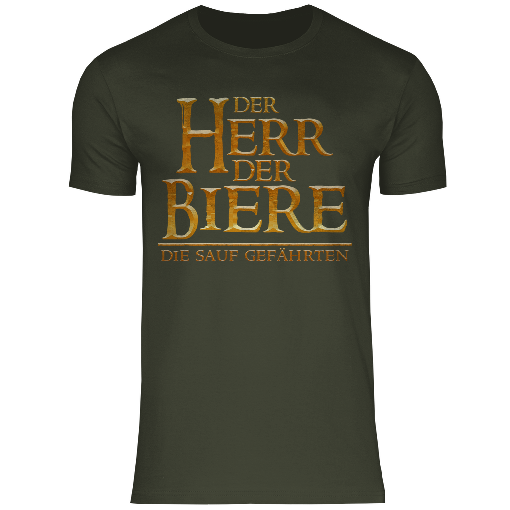 Der Herr der Biere die sauf Gefährten HDR - Herren Shirt