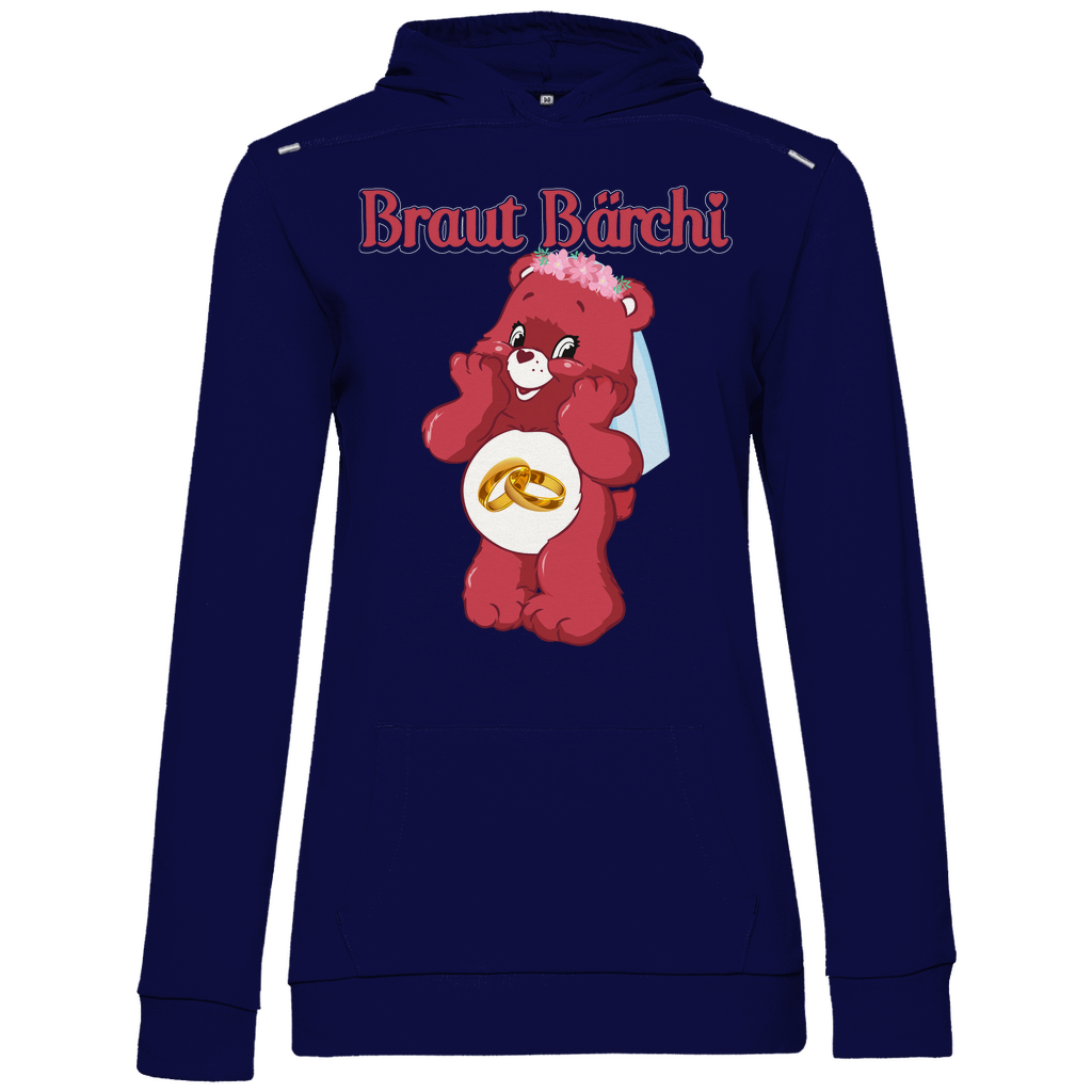Braut Bärchi - Glücksbärchi - Damen Hoodie Navy Blue