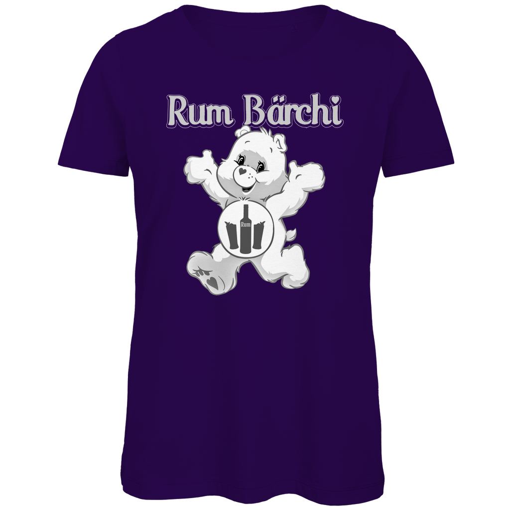 Rum Bärchi - Glücksbärchi - Damen Premium Bio T-Shirt Urban Purple