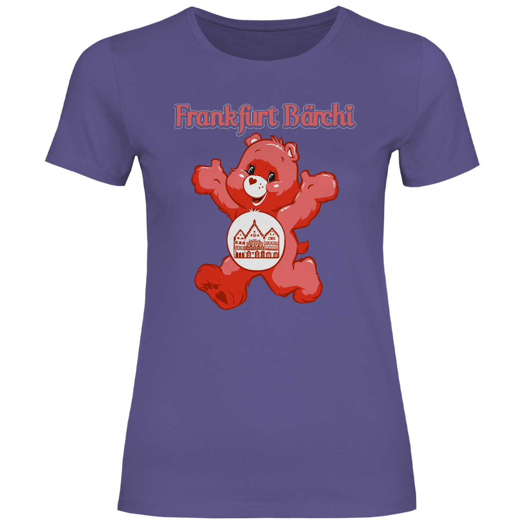 Frankfurt Bärchi - Glücksbärchi - Damenshirt Millennial Lilac
