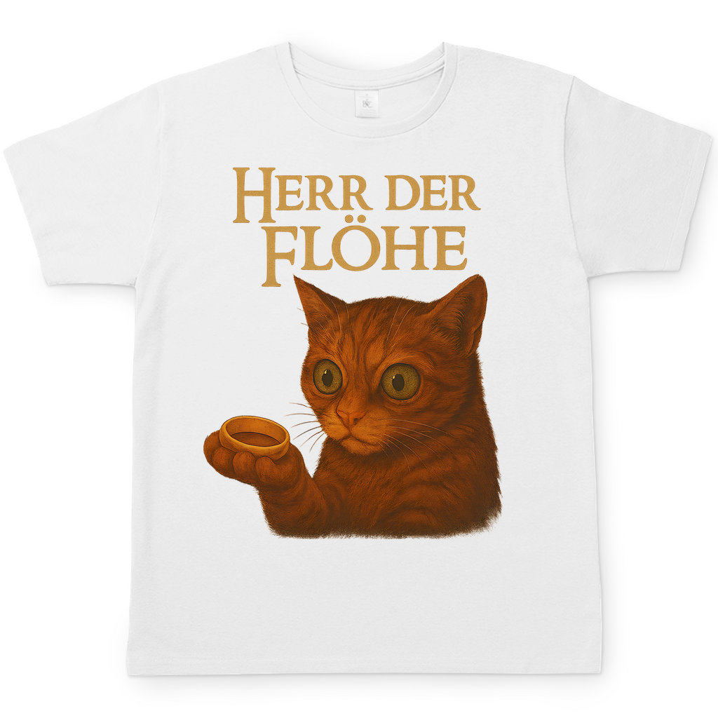 Herr der Flöhe - Herren T-Shirt White
