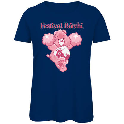 Festival Bärchi - Glücksbärchi - Damen Premium Bio T-Shirt Navy