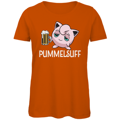 Pummelsuff Pummeluff - Damen Premium Bio T-Shirt Urban Orange