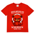 Heute möchte ich was mit Menschen machen Schubsen wäre toll Herren V-Neck T-Shirt Red