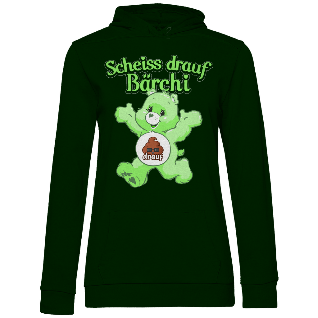 Scheiss drauf Bärchi - Glücksbärchi - Damen Hoodie