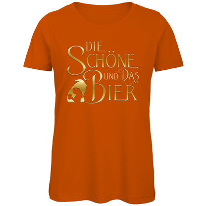 Die Schöne und das Biest Bier - Damen Premium Bio T-Shirt