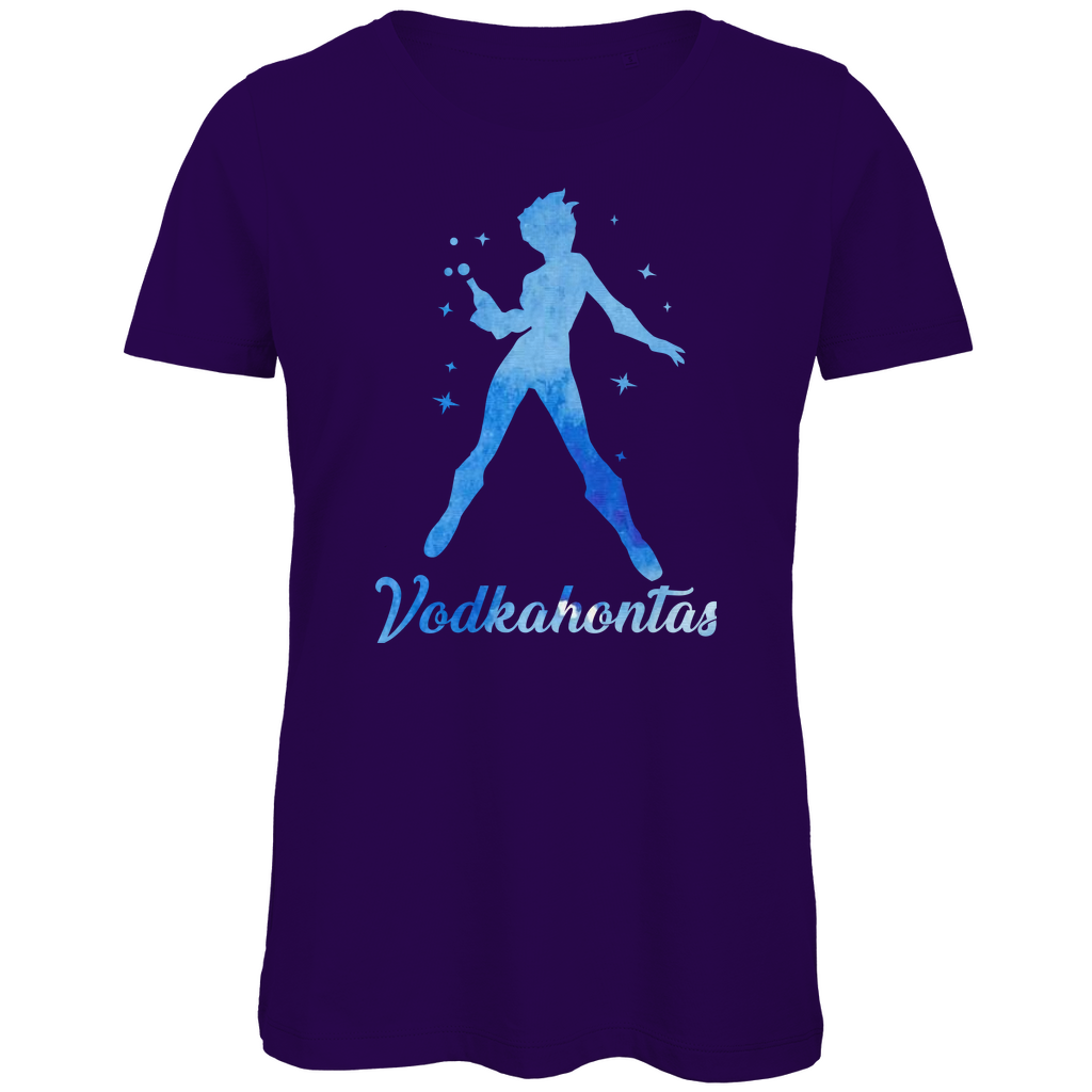 Vodkahontas - Prinzessin Aquarell - Damen Premium Bio T-Shirt Urban Purple