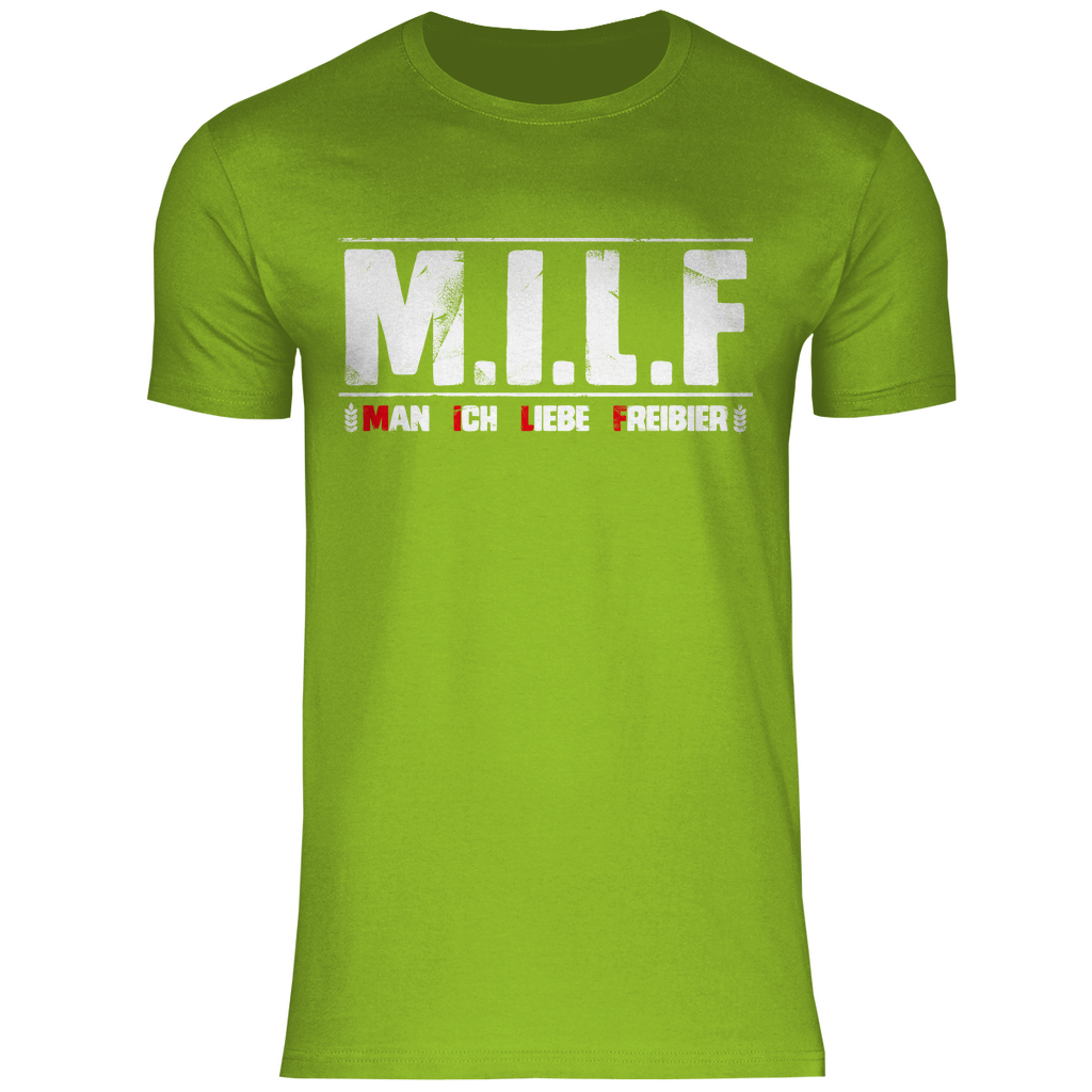 MILF man ich liebe Freibier - Herren Shirt